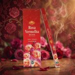 Incenso Sac Rosa Vermelha