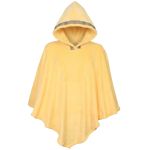Poncho Manta Amarelo com Capuz