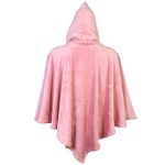 Poncho Manta Rose com Capuz
