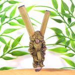 Kuripe rústico autoaplicador de rapé