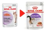 Royal Canin Sterilised Sachê Patê Gatos Castrados 85g 8 uni