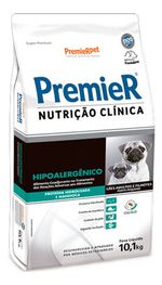 Ração Premier Nutrição Clínica Hipoalergênico Cães Adultos e Filhotes Pequeno Porte 10,1kg