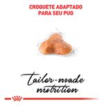 Alimento Royal Canin Breed Health Nutrition Pug Para Cão Adulto De Raza Pequena Sabor Mix De 2.5 Kg