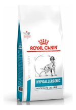 Alimento Royal Canin Veterinary Hypoallergenic Moderate Calorie Para Cão Adulto De Raza Todos Os Tamanhos Sabor Mix De 1