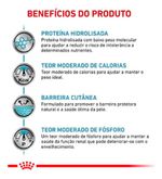 Alimento Royal Canin Veterinary Hypoallergenic Moderate Calorie Para Cão Adulto De Raza Todos Os Tamanhos Sabor Mix De 1