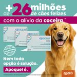 Apoquel Zoetis 16mg 20 Comprimidos Para Coceira E Dermatite Em Cães
