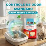 Areia Biodegradável De Milho E Mandioca Fina Great Pets 2kg