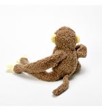 Brinquedo Pet - Macaco De Pelúcia Chalesco Marrom-escuro