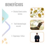 Endogard Vermífugo Cães 10 Kg 6 Comprimidos Virbac Vermelho
