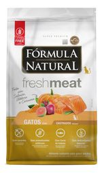 Fórmula Natural Fresh Meat Salmão Para Gatos Castrados 1kg