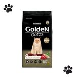 Golden Gatos Castrados Carne 10,1kg Alimento Ração Saudável
