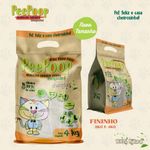 Granulado Sanitário Mandioca Bio Peepoop Fina 4kg Biodegradável