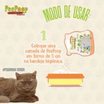 Granulado Sanitário Mandioca Bio Peepoop Fina 4kg Biodegradável