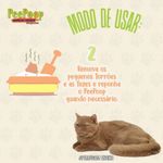 Granulado Sanitário Mandioca Bio Peepoop Fina 4kg Biodegradável