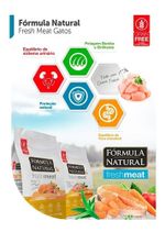 Ração Fórmula Natural Fresh Meat Gatos Castrados Carne 1kg