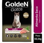 Ração Golden Gatos Adultos Castrados Sabor Frango 10kg