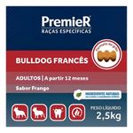 Ração Premier Cães Adulto Raça Bulldog Francês Frango 2,5kg