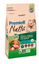 Ração Seca Premier Nattu Cão Pequeno Porte Frango Abóbora 2.5kg