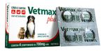 Vetmax Plus Vermífugo Para Cães E Gatos 4 Comprimidos Vetnil