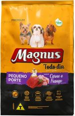 Ração Magnus Todo Dia Carne e Frango Cães Pequeno Porte 15KG