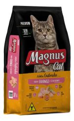 Ração Magnus Cat Premium Gatos Castrados Frango Recheado 20KG
