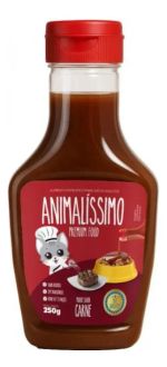 Molho Para Ração Gatos Petisco Carne Animalíssimo 250G