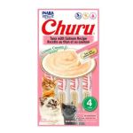 Petisco Churu Atum e Salmão para Gatos 56G