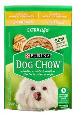 DOG CHOW ADLT MINI PEQ FRANGO 100G