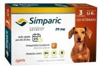 Antipulgas simparic 20 mg comprimido (5,1 -10 kg)