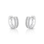 ARGOLA DE PRATA BAGUETES COM BORDA DIAMETRO 1.5CM E 62 ZIRCONES CRAVEJADOS 21840