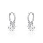 ARGOLA DE PRATA COM 22 ZIRCONES CRAVEJADOS 21430