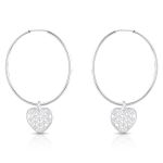 ARGOLA DE PRATA GD 36 ZIRCONES 20826