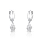 ARGOLA DE PRATA MÃO COM 48  ZIRCONES CRAVEJADOS 18914