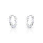 ARGOLA DE PRATA MASCULINO CAVEIRAS 18 MM LISO 21686