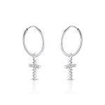 ARGOLA DE PRATA PQ 22 ZIRCONES 20831