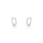 ARGOLA PAVE COM 36 ZIRCONES CRAVEJADOS