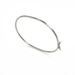 BRACELETE DE PRATA FIO QUADRADO F130