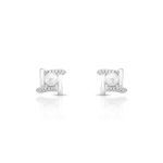 BRINCO DE PRATA QUADRADO PÉROLA SHELL DE 4.5 MM COM 30 ZIRCONES CRAVEJADOS 21733