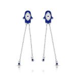 BRINCO ESMALTADO MAO COM 32 ZIRCONES