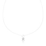 COLAR DE NYLON PONTO DE LUZ MENINO COM 6 ZIRCONES CRAVEJADOS 18926
