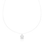 COLAR DE NYLON PONTO DE LUZ PET COM 25 ZIRCONES CRAVEJADOS 19531