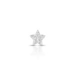 PINGENTE DE PRATA PAVE ESTRELA COM 29 ZIRCONES CRAVEJADOS 19429