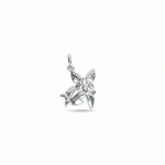 PINGENTE DE PRATA PAVE TRIO DE BORBOLETAS 500973