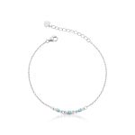 PULSEIRA DE PRATA OLHO GREGO 18307