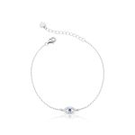 PULSEIRA DE PRATA OLHO GREGO 18463
