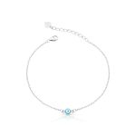 PULSEIRA DE PRATA OLHO GREGO 18510
