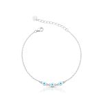 PULSEIRA DE PRATA OLHO GREGO 18511