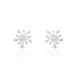 BRINCO DE PRATA DELUXE ESTRELA COM 32 ZIRCONES CRAVEJADOS 22335