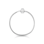 Pulseira Estilo em Prata 925 com Fecho Redondo — Modelo 2180