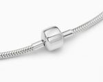 Pulseira Estilo em Prata 925 com Fecho Redondo — Modelo 2180